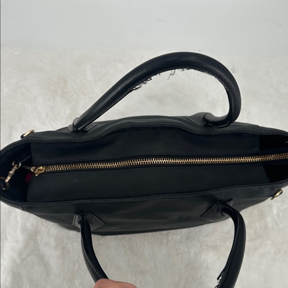 Dagne Dover Elegant Black Legend Signature Tote Bag - Picture 6 of 16